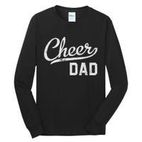 Cheer Dad Proud Cheerleading Dad Gift Tall Long Sleeve T-Shirt