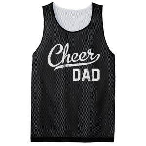 Cheer Dad Proud Cheerleading Dad Gift Mesh Reversible Basketball Jersey Tank