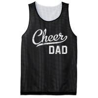 Cheer Dad Proud Cheerleading Dad Gift Mesh Reversible Basketball Jersey Tank