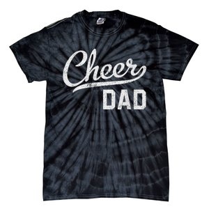 Cheer Dad Proud Cheerleading Dad Gift Tie-Dye T-Shirt