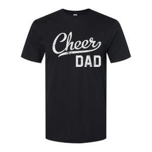 Cheer Dad Proud Cheerleading Dad Gift Softstyle CVC T-Shirt