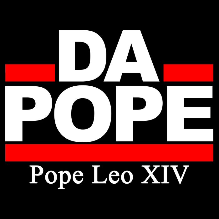 Chicago Da Pope Leo XIV Cardinal Robert Prevost Stripe Pom Pom Beanie