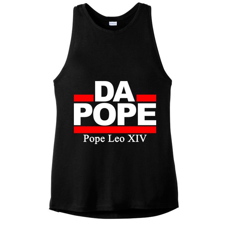 Chicago Da Pope Leo XIV Cardinal Robert Prevost Ladies PosiCharge Tri-Blend Wicking Tank