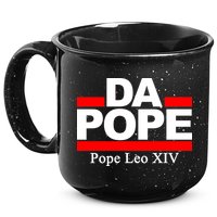 Chicago Da Pope Leo XIV Cardinal Robert Prevost 15oz Campfire Ceramic Mug