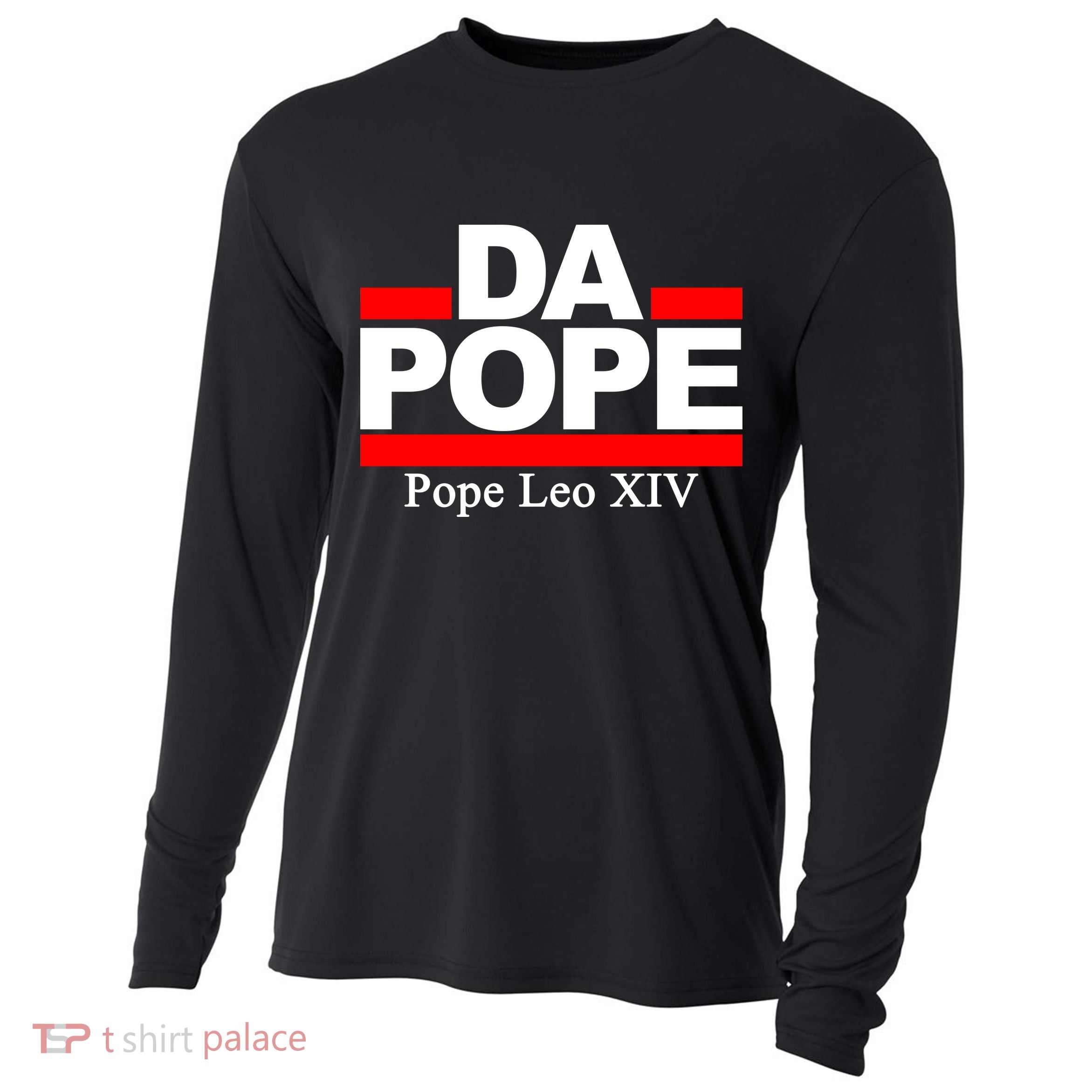 Chicago Da Pope Leo XIV Cardinal Robert Prevost Cooling Performance Long Sleeve Crew