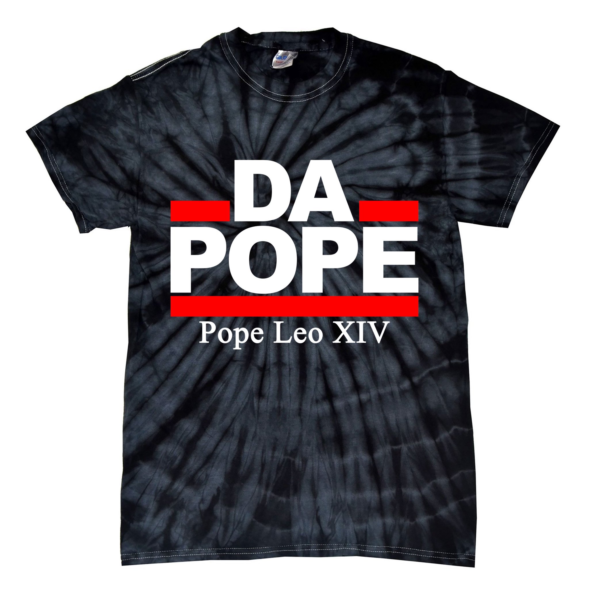 Chicago Da Pope Leo XIV Cardinal Robert Prevost Tie-Dye T-Shirt