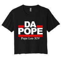 Chicago Da Pope Leo XIV Cardinal Robert Prevost Women's Crop Top Tee