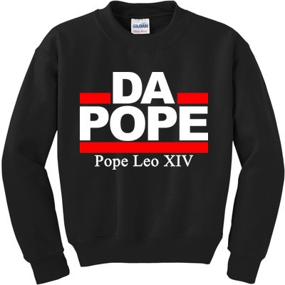Chicago Da Pope Leo XIV Cardinal Robert Prevost Kids Sweatshirt