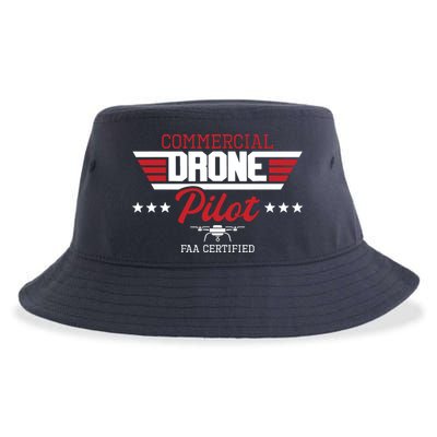 Commercial Drone Pilot Aviator Quadcopter FAA Certified Sustainable Bucket Hat