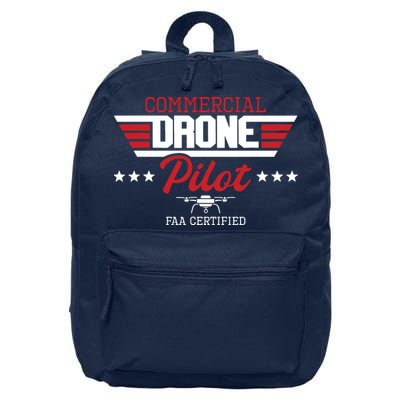 Commercial Drone Pilot Aviator Quadcopter FAA Certified 16 in Basic Backpack
