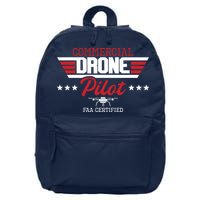 Commercial Drone Pilot Aviator Quadcopter FAA Certified 16 in Basic Backpack
