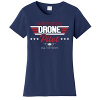 Commercial Drone Pilot Aviator Quadcopter FAA Certified Women's T-Shirt