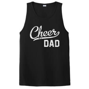 Cheer Dad Proud Cheerleading Dad Gift PosiCharge Competitor Tank