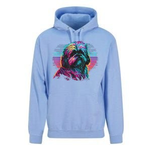 Colorful Splash Shih Tzu Art Animal Breeder Dog Trainer  Unisex Surf Hoodie