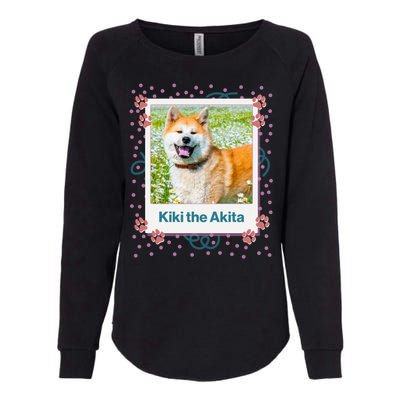 Custom Dog Pet Personalized Picture Womens California Wash Sweatshirt