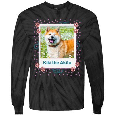 Custom Dog Pet Personalized Picture Tie-Dye Long Sleeve Shirt
