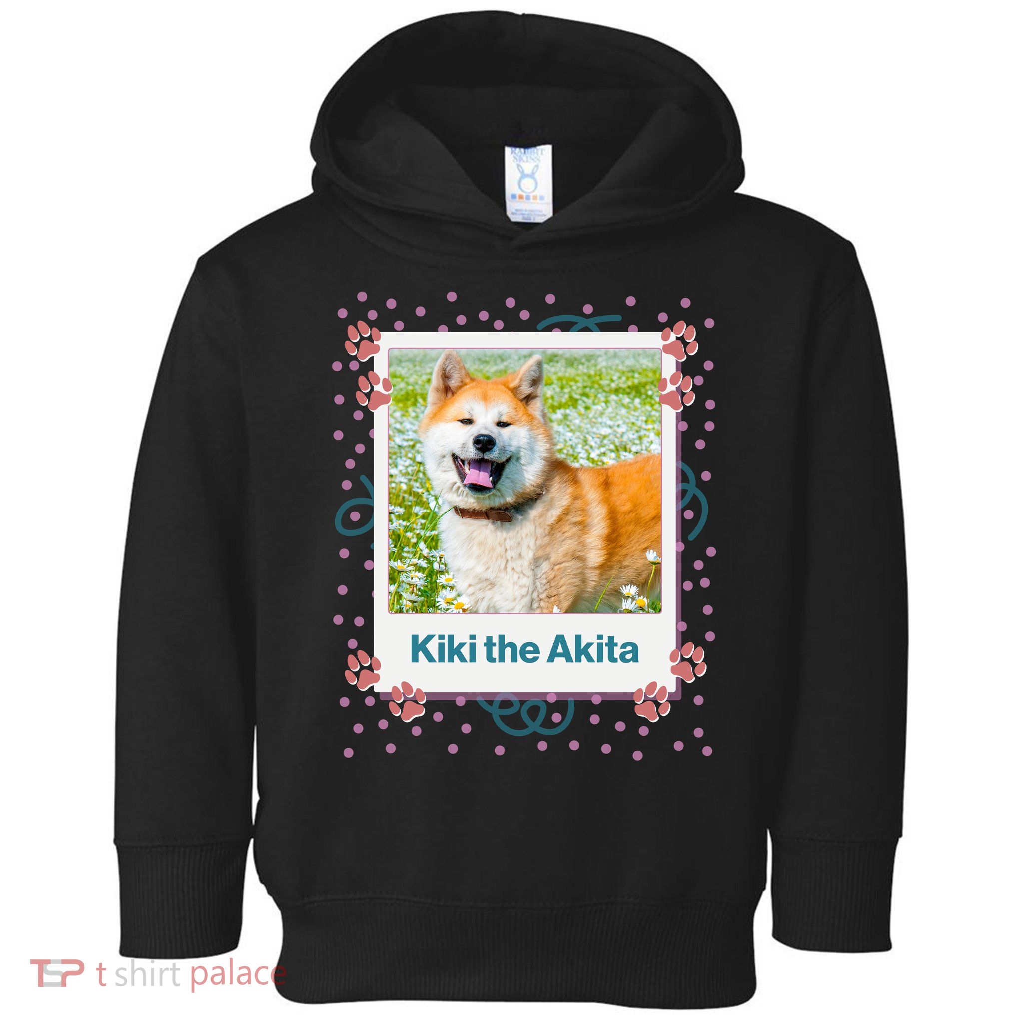 Custom Dog Pet Personalized Picture Toddler Hoodie