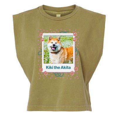 Custom Dog Pet Personalized Picture Garment-Dyed Women's Muscle Tee