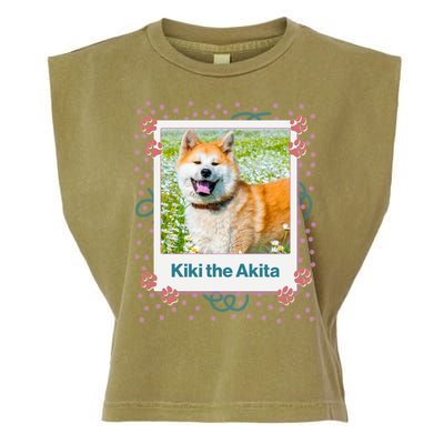 Custom Dog Pet Personalized Picture Garment-Dyed Women's Muscle Tee