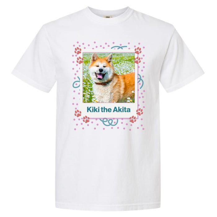 Custom Dog Pet Personalized Picture Garment-Dyed Heavyweight T-Shirt