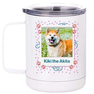 Custom Dog Pet Personalized Picture 12 oz Stainless Steel Tumbler Cup