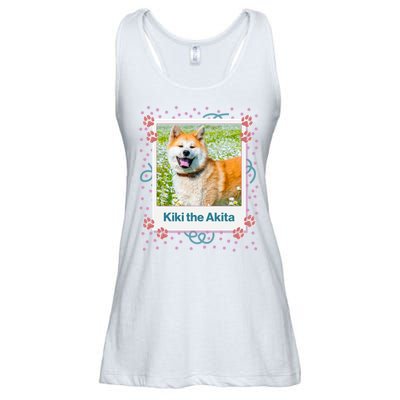 Custom Dog Pet Personalized Picture Ladies Essential Flowy Tank