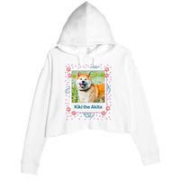 Custom Dog Pet Personalized Picture Crop Fleece Hoodie