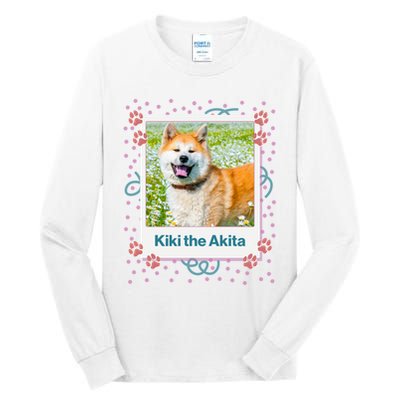 Custom Dog Pet Personalized Picture Tall Long Sleeve T-Shirt