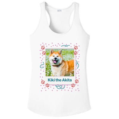 Custom Dog Pet Personalized Picture Ladies PosiCharge Competitor Racerback Tank