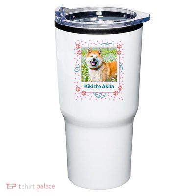 Custom Dog Pet Personalized Picture Tumbler