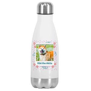 Custom Dog Pet Personalized Picture Stainless Steel Insulated Water Bottle