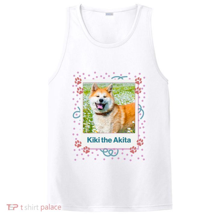 Custom Dog Pet Personalized Picture PosiCharge Competitor Tank