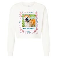 Custom Dog Pet Personalized Picture Cropped Pullover Crew