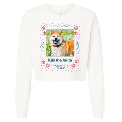 Custom Dog Pet Personalized Picture Cropped Pullover Crew