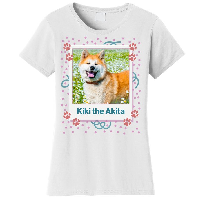 Custom Dog Pet Personalized Picture Women's T-Shirt