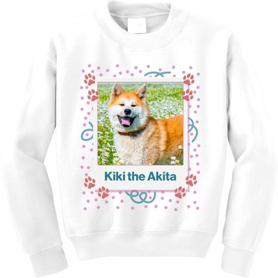 Custom Dog Pet Personalized Picture Kids Sweatshirt