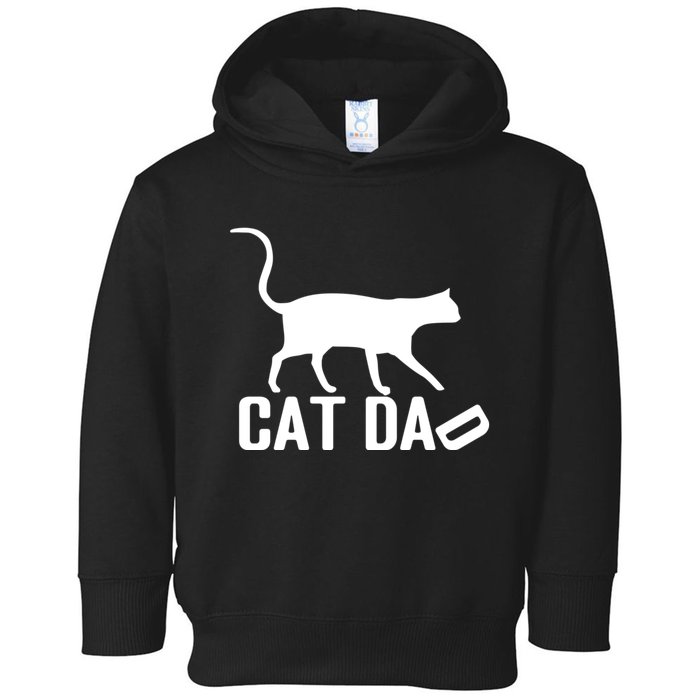 Cat Dad Perfect For Cat Dad Father’S Day Toddler Hoodie