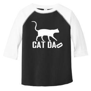 Cat Dad Perfect For Cat Dad Father’S Day Toddler Fine Jersey T-Shirt