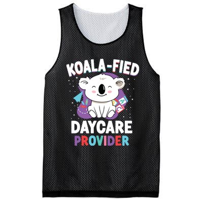 Childcare Daycare Provider Teacher Babysitter Koala Mesh Reversible Basketball Jersey Tank