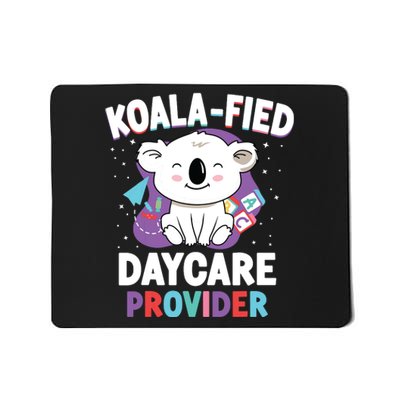 Childcare Daycare Provider Teacher Babysitter Koala Mousepad