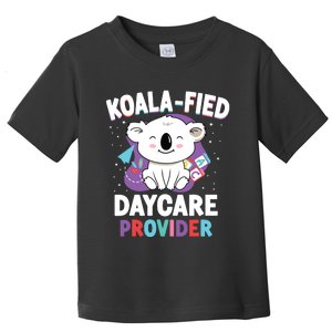 Childcare Daycare Provider Teacher Babysitter Koala Toddler T-Shirt