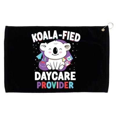 Childcare Daycare Provider Teacher Babysitter Koala Grommeted Golf Towel