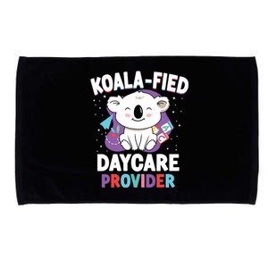 Childcare Daycare Provider Teacher Babysitter Koala Microfiber Hand Towel