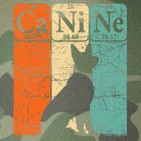 Canine Dog Periodic Table Elements Dog Lover Cynologist Legacy Tie Dye Trucker Hat