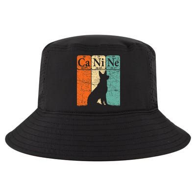 Canine Dog Periodic Table Elements Dog Lover Cynologist Cool Comfort Performance Bucket Hat