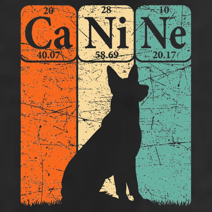 Canine Dog Periodic Table Elements Dog Lover Cynologist Cool Comfort Performance Bucket Hat