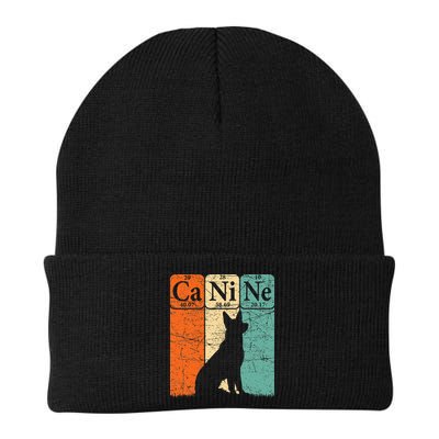 Canine Dog Periodic Table Elements Dog Lover Cynologist Beanie