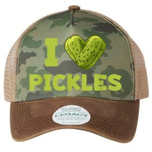 Cool Dill Pickle Cucumber Pickle Lover Gift Legacy Tie Dye Trucker Hat