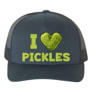 Cool Dill Pickle Cucumber Pickle Lover Gift Yupoong Adult 5-Panel Trucker Hat