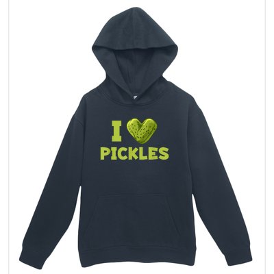 Cool Dill Pickle Cucumber Pickle Lover Gift Urban Pullover Hoodie